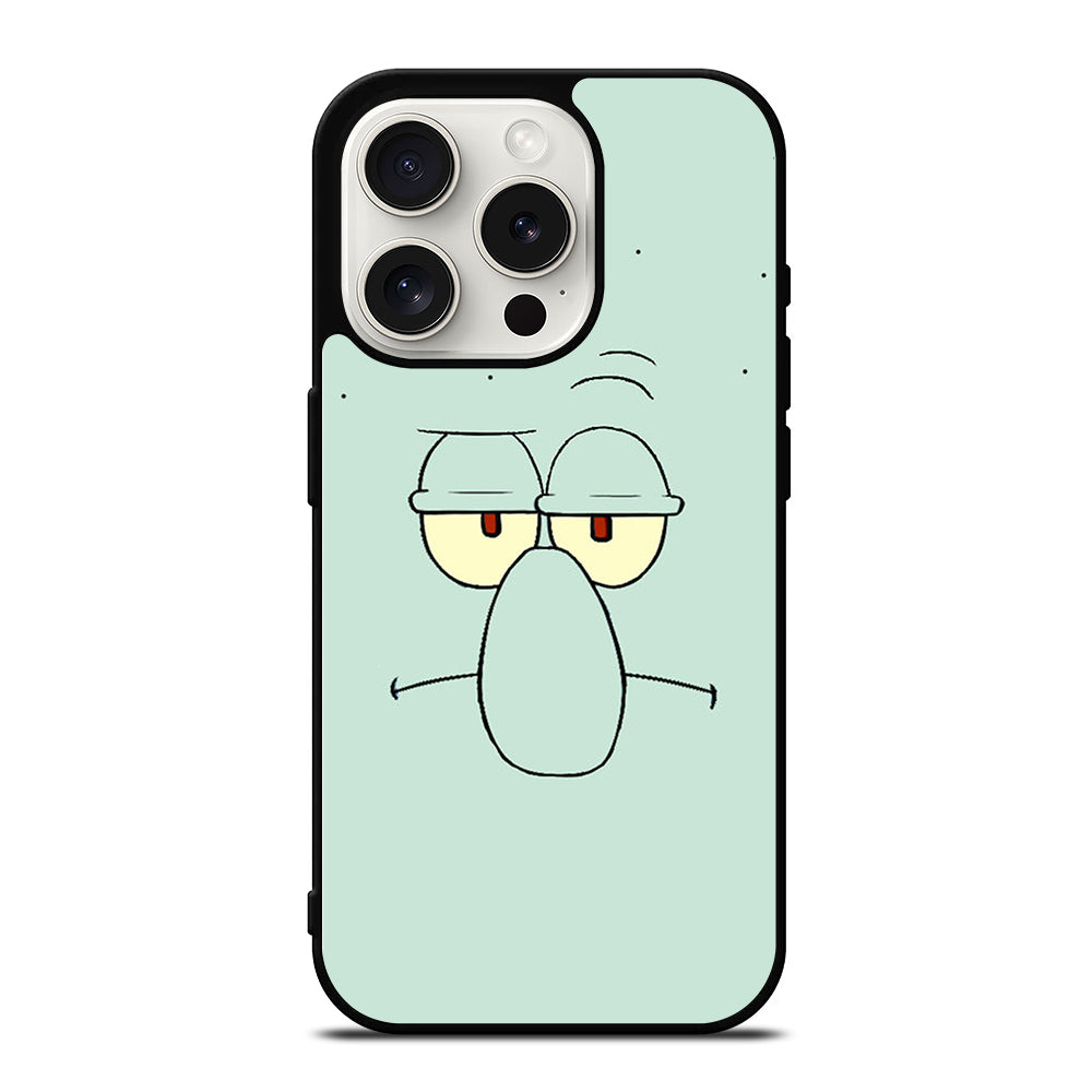 SQUIDWARD FACE iPhone 15 Pro Case Cover