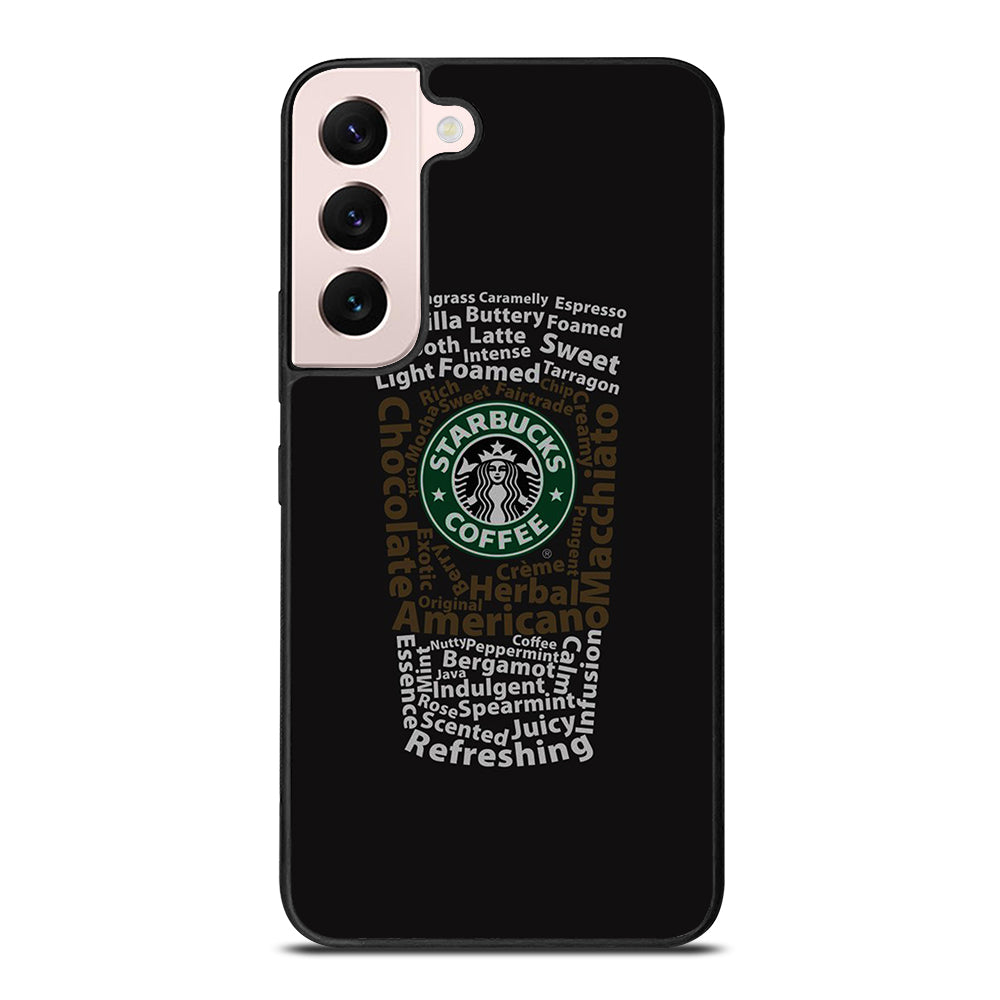 STARBUCKS COFFEE QUOTE Samsung Galaxy S22 Plus Case Cover
