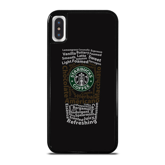 STARBUCKS COFFEE QUOTE iPhone X / XS Case Cover