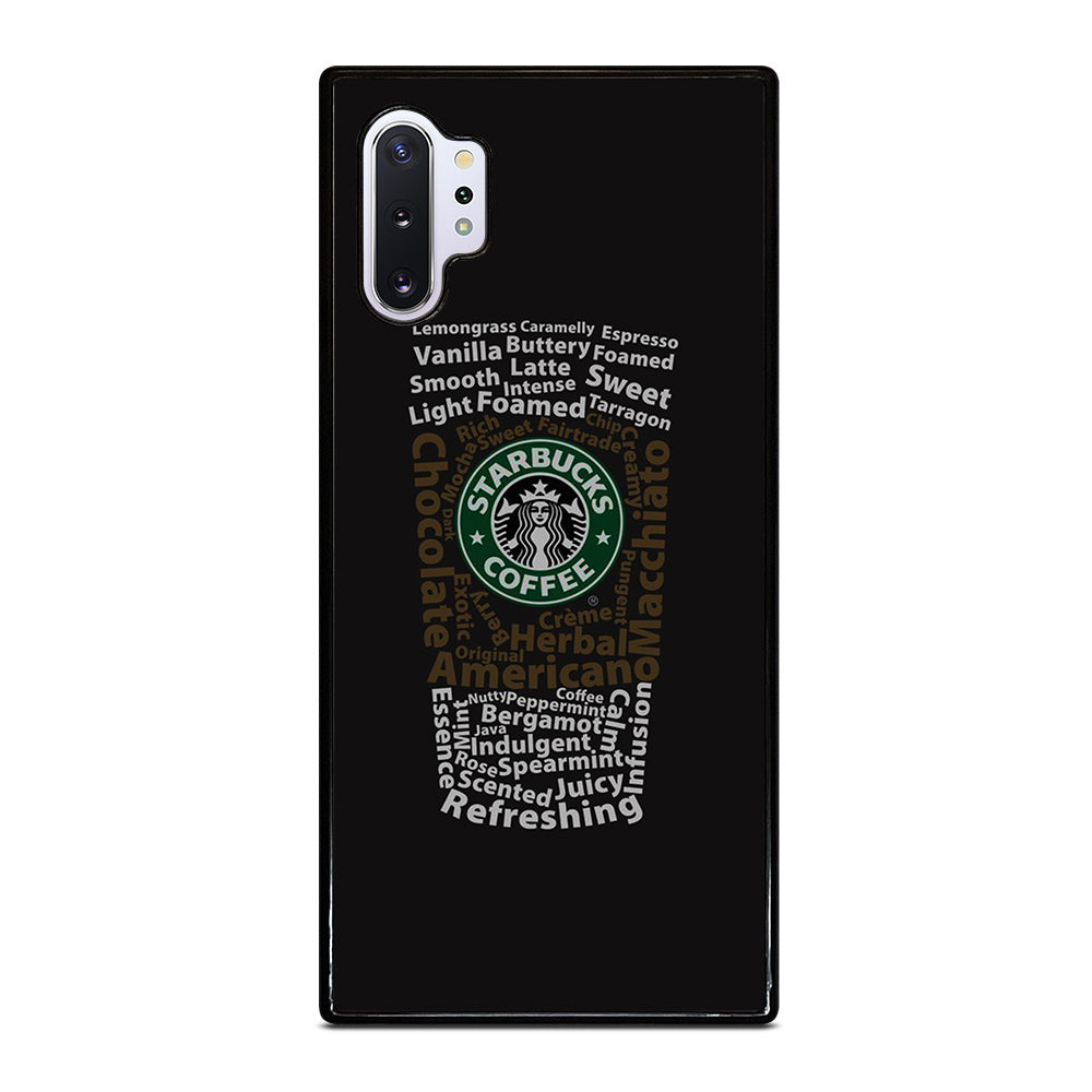 STARBUCKS COFFEE QUOTE Samsung Galaxy Note 10 Plus Case Cover