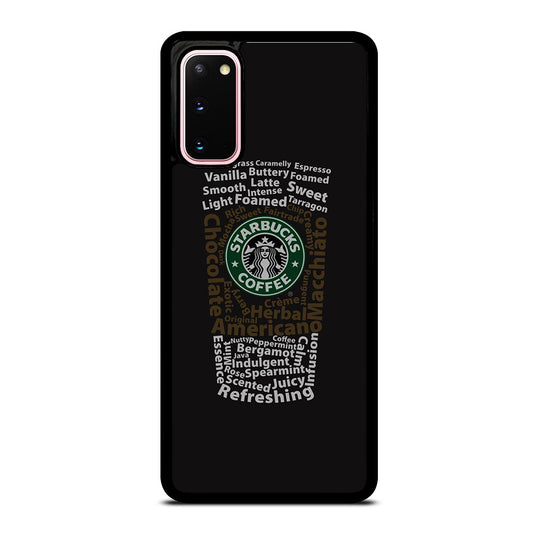 STARBUCKS COFFEE QUOTE Samsung Galaxy S20 Case Cover