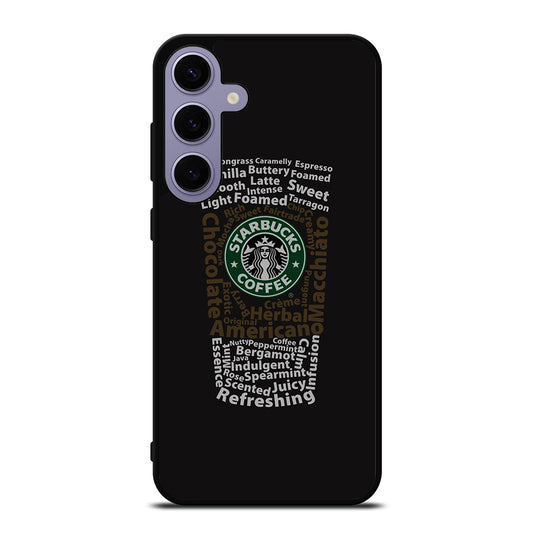 STARBUCKS COFFEE QUOTE Samsung Galaxy S24 Plus Case Cover