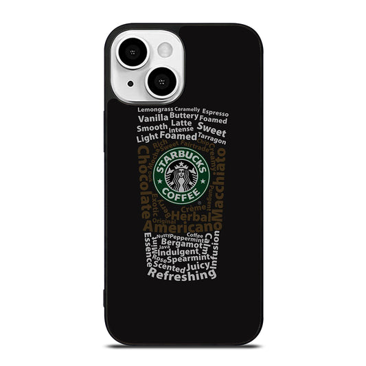 STARBUCKS COFFEE QUOTE iPhone 13 Mini Case Cover