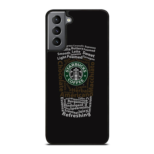 STARBUCKS COFFEE QUOTE Samsung Galaxy S21 Plus Case Cover