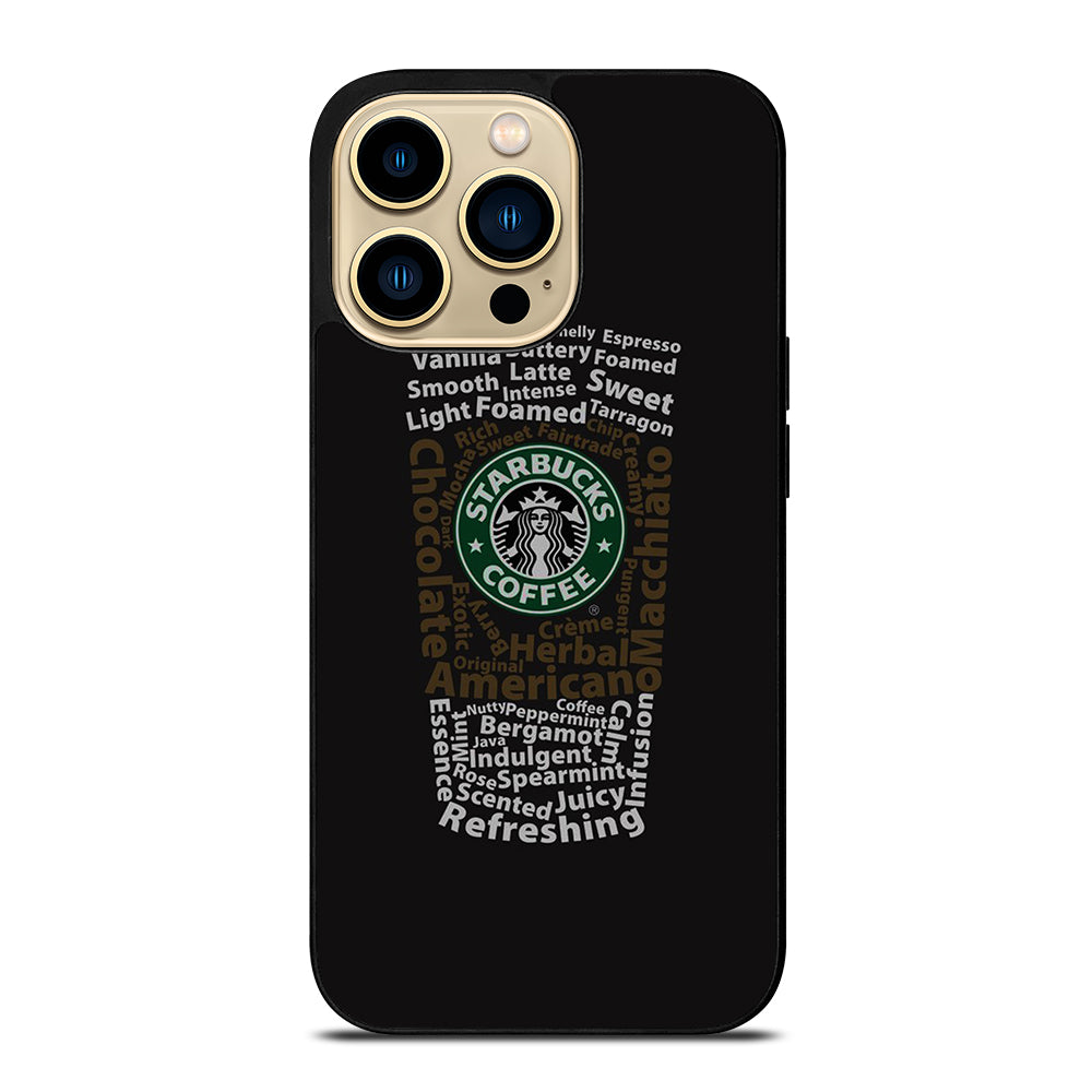 STARBUCKS COFFEE QUOTE iPhone 14 Pro Max Case Cover