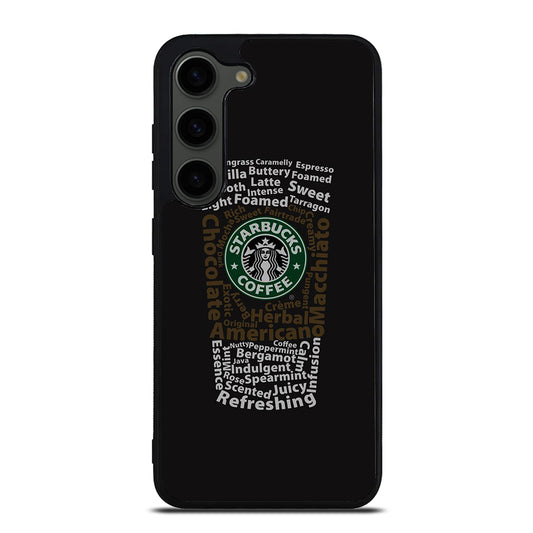 STARBUCKS COFFEE QUOTE Samsung Galaxy S23 Plus Case Cover