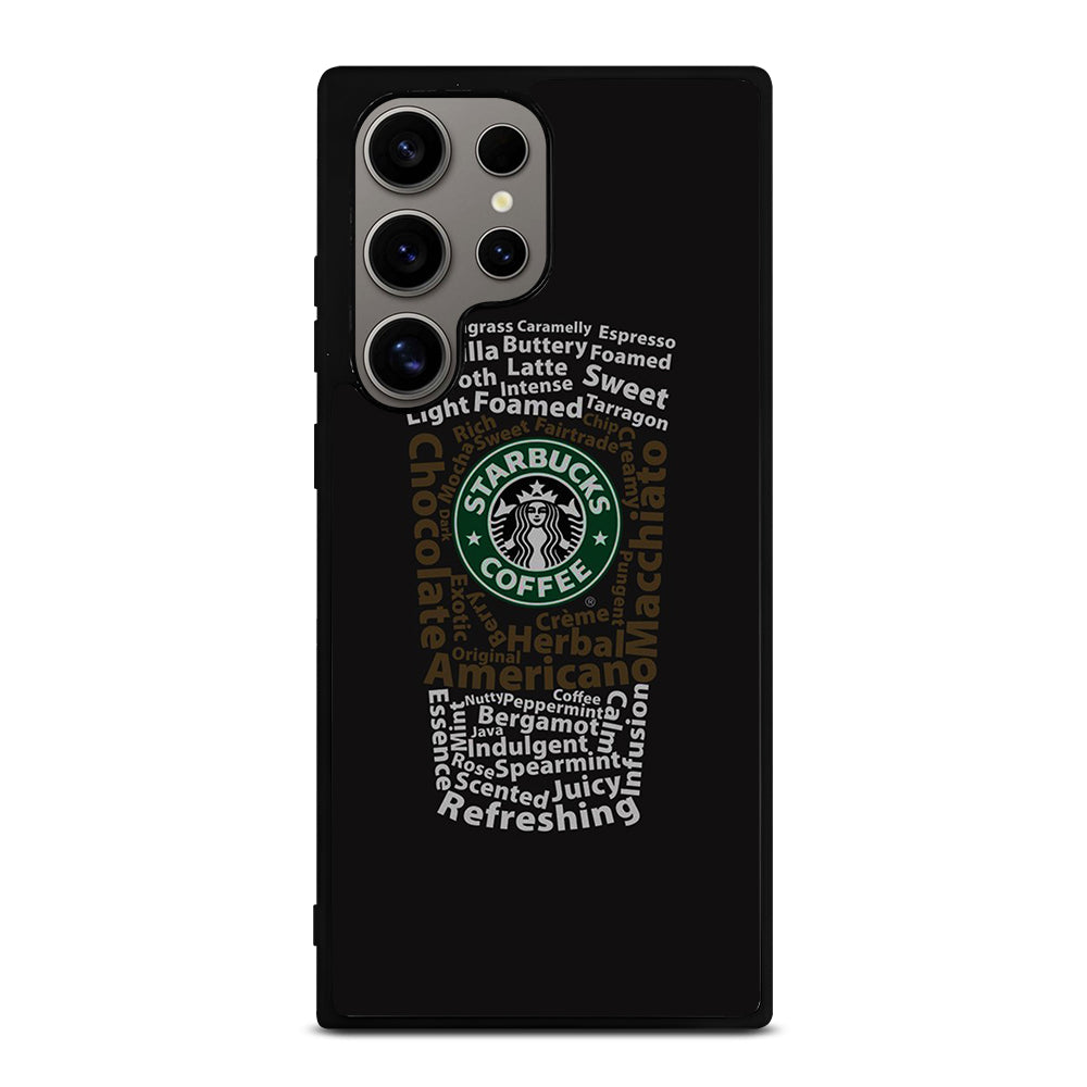 STARBUCKS COFFEE QUOTE Samsung Galaxy S24 Ultra Case Cover