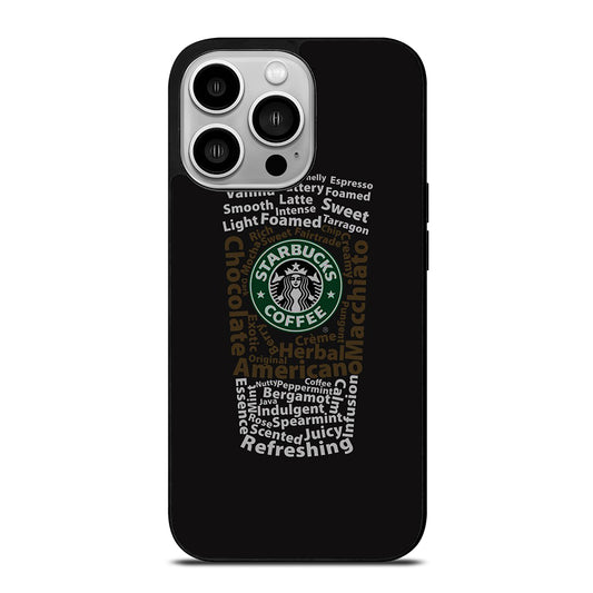 STARBUCKS COFFEE QUOTE iPhone 14 Pro Case Cover