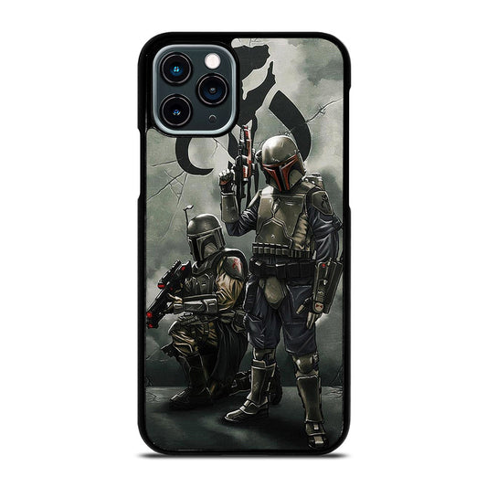 STAR WARS BOBA FETT MANDALORIAN ART iPhone 11 Pro Case Cover