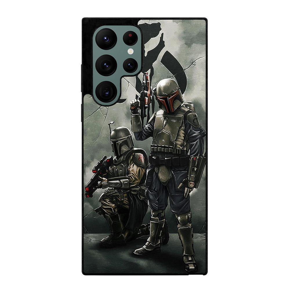STAR WARS BOBA FETT MANDALORIAN ART Samsung Galaxy S22 Ultra Case Cover