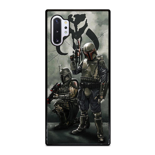STAR WARS BOBA FETT MANDALORIAN ART Samsung Galaxy Note 10 Plus Case Cover