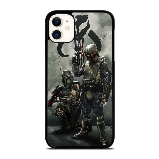 STAR WARS BOBA FETT MANDALORIAN ART iPhone 11 Case Cover