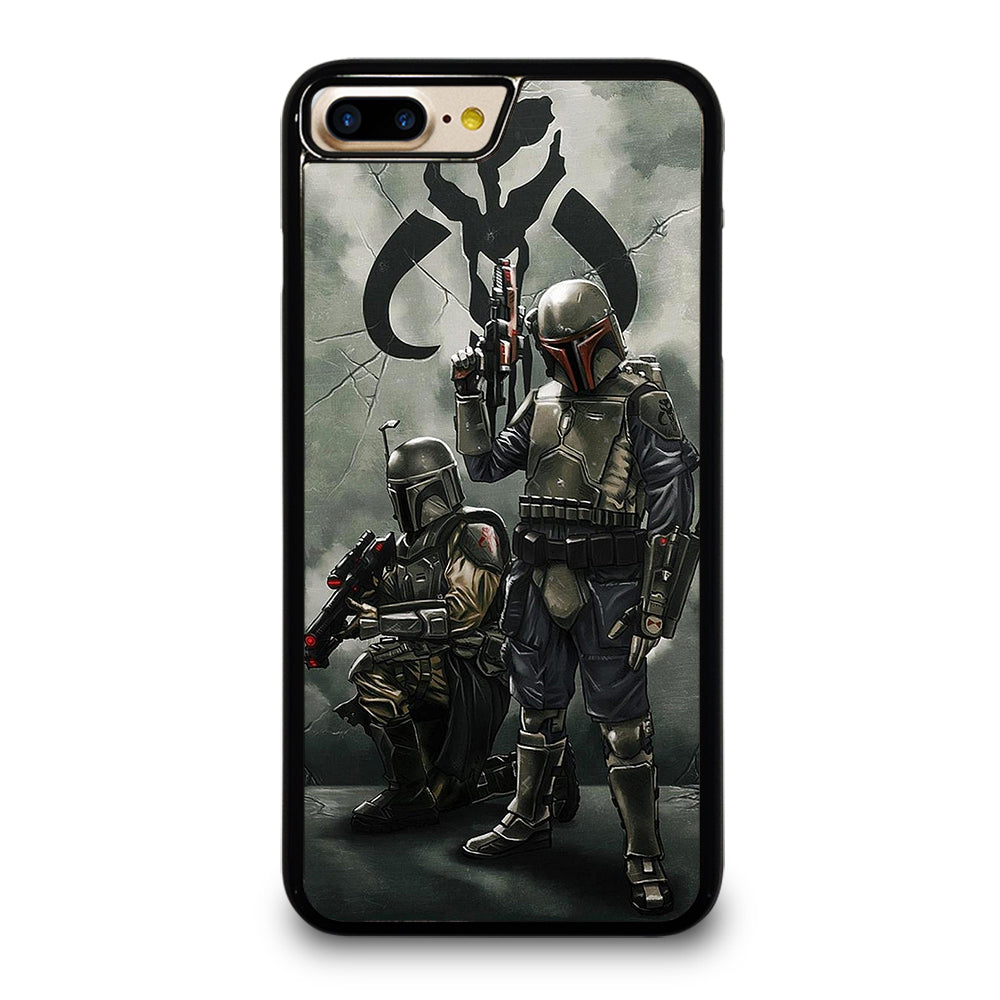 STAR WARS BOBA FETT MANDALORIAN ART iPhone 7 / 8 Plus Case Cover