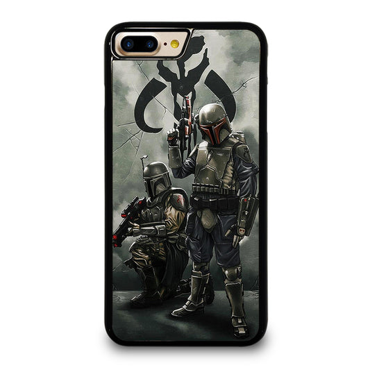 STAR WARS BOBA FETT MANDALORIAN ART iPhone 7 / 8 Plus Case Cover