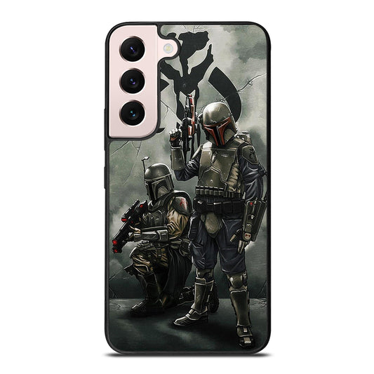 STAR WARS BOBA FETT MANDALORIAN ART Samsung Galaxy S22 Plus Case Cover