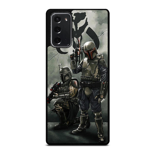 STAR WARS BOBA FETT MANDALORIAN ART Samsung Galaxy Note 20 Case Cover