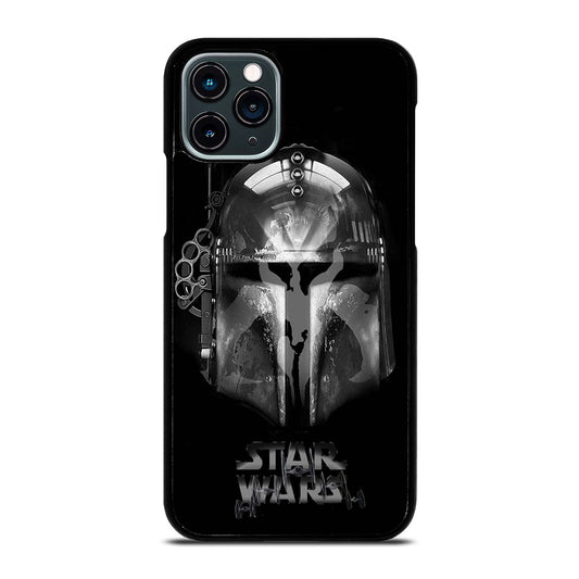 STAR WARS BOBA FETT MANDALORIAN HELMET iPhone 11 Pro Case Cover