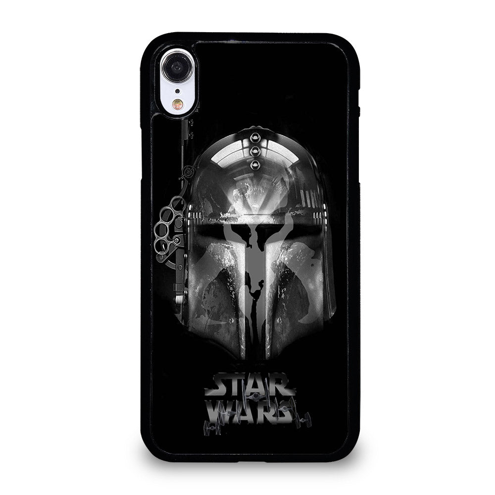 STAR WARS BOBA FETT MANDALORIAN HELMET iPhone XR Case Cover