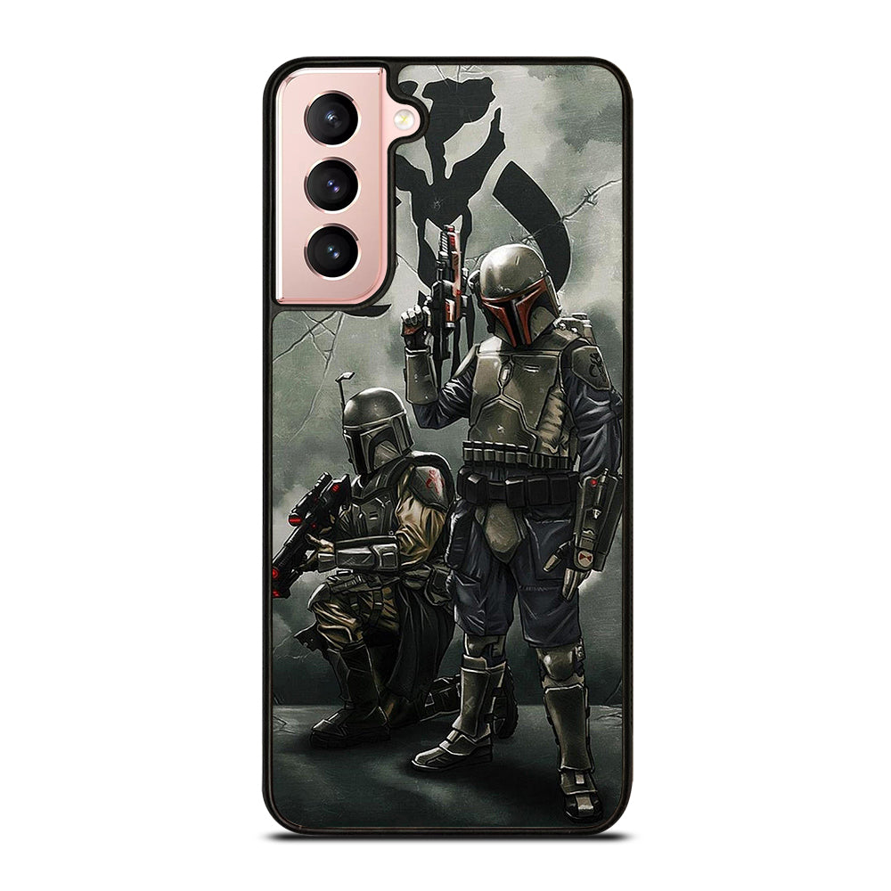 STAR WARS BOBA FETT MANDALORIAN ART Samsung Galaxy S21 Case Cover