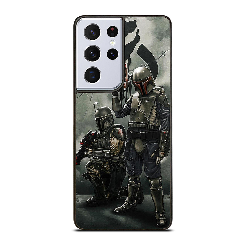 STAR WARS BOBA FETT MANDALORIAN ART Samsung Galaxy S21 Ultra Case Cover