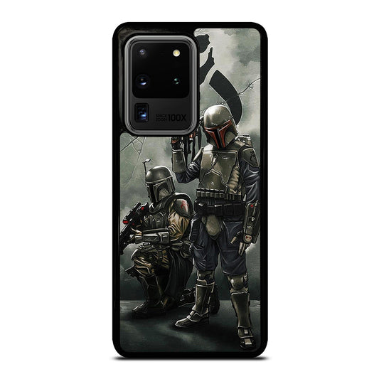 STAR WARS BOBA FETT MANDALORIAN ART Samsung Galaxy S20 Ultra Case Cover