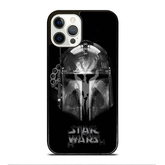 STAR WARS BOBA FETT MANDALORIAN HELMET iPhone 12 Pro Case Cover