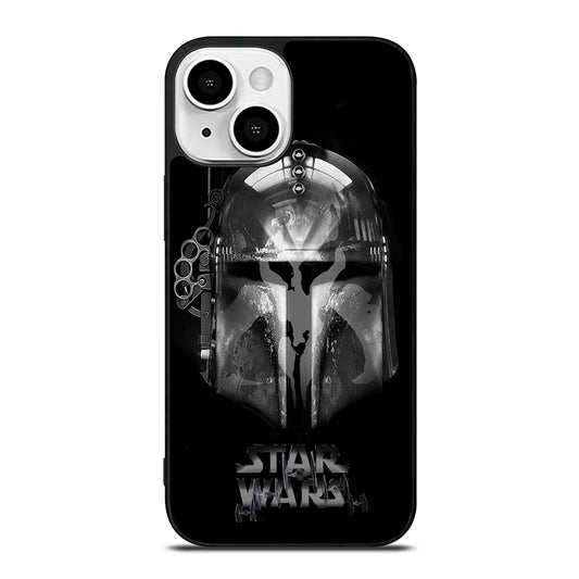 STAR WARS BOBA FETT MANDALORIAN HELMET iPhone 13 Mini Case Cover