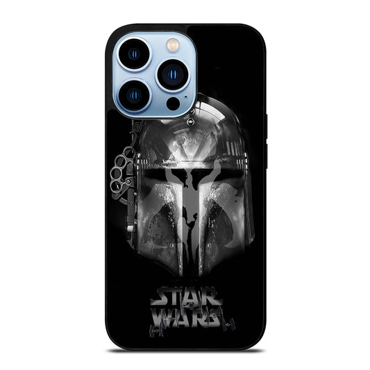 STAR WARS BOBA FETT MANDALORIAN HELMET iPhone 13 Pro Max Case Cover