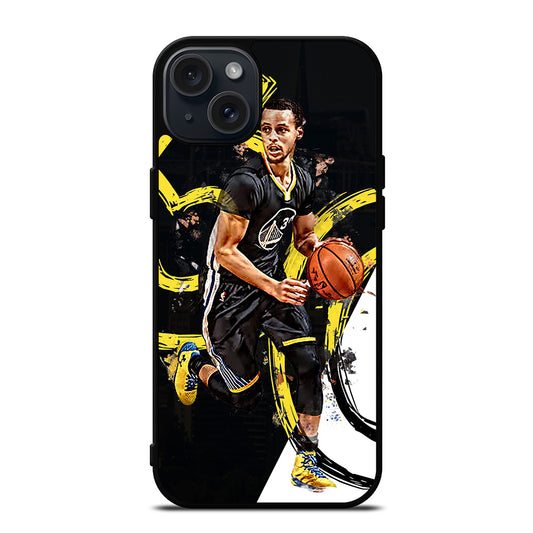 STEPHEN CURRY BASKETBALL iPhone 15 Plus Case Cover