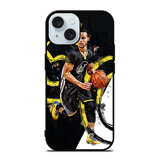 STEPHEN CURRY BASKETBALL iPhone 15 Case Cover