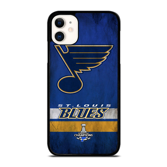 ST LOUIS BLUES NHL TEAM LOGO 1 iPhone 11 Case Cover