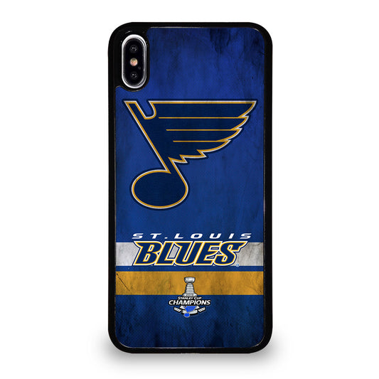 ST LOUIS BLUES NHL TEAM LOGO 1 iPhone XS Max Case Cover