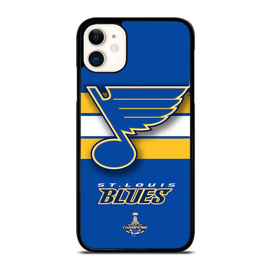ST LOUIS BLUES NHL TEAM LOGO 2 iPhone 11 Case Cover