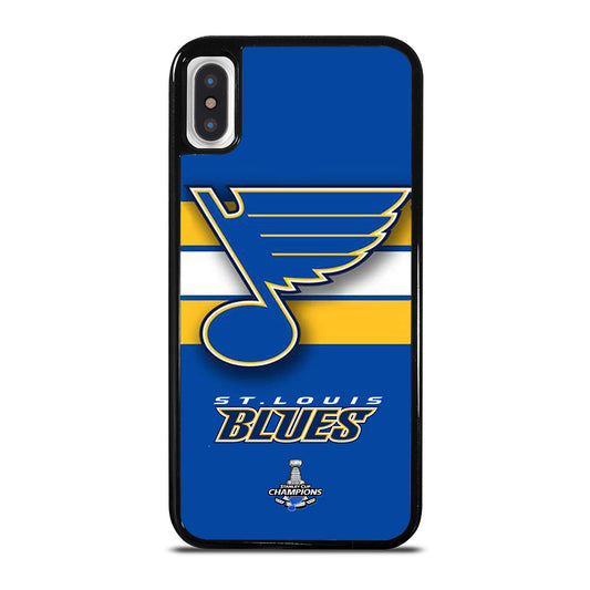 ST LOUIS BLUES NHL TEAM LOGO 2 iPhone X / XS Case Cover