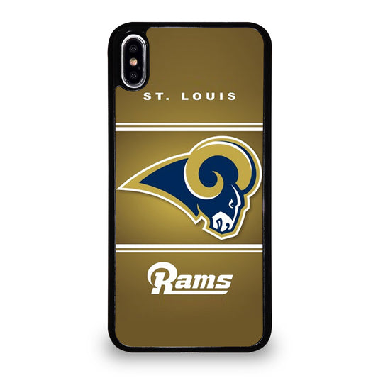 ST LOUIS RAMS NFL LOGO 1 iPhone XS Max Case Cover
