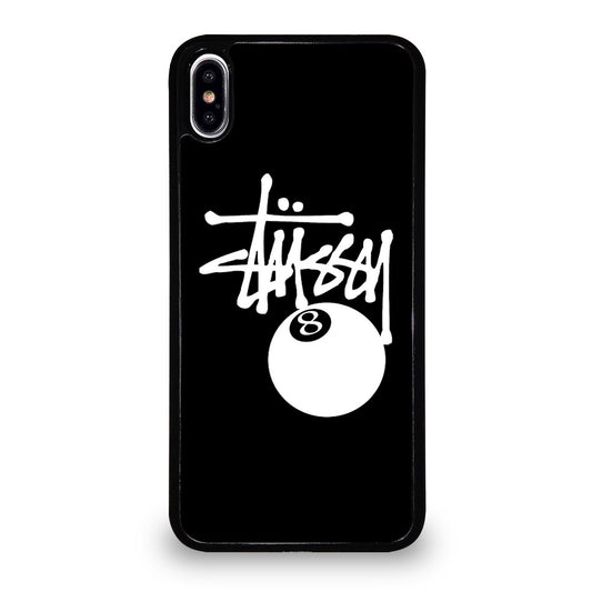 STUSSY BILLIARD BALL iPhone XS Max Case Cover