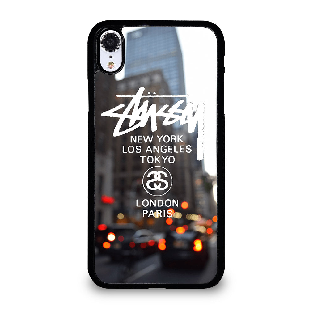 STUSSY CITY LOGO iPhone XR Case Cover