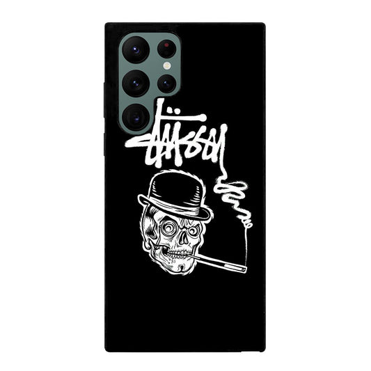 STUSSY SKULL LOGO Samsung Galaxy S22 Ultra Case Cover