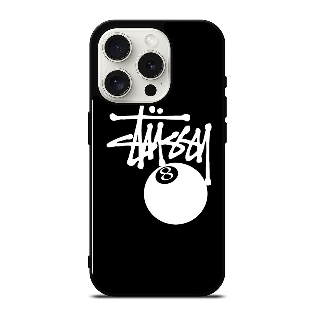 STUSSY BILLIARD BALL iPhone 15 Pro Case Cover