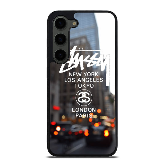 STUSSY CITY LOGO Samsung Galaxy S23 Plus Case Cover