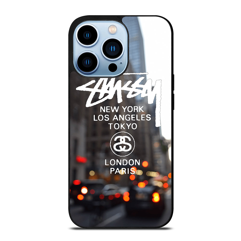 STUSSY CITY LOGO iPhone 13 Pro Max Case Cover