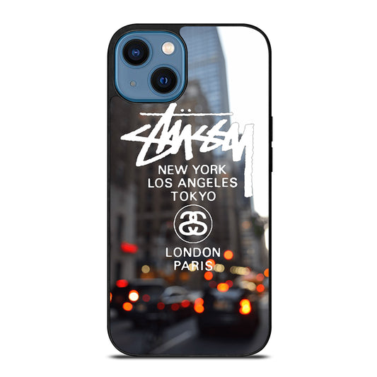 STUSSY CITY LOGO iPhone 14 Case Cover