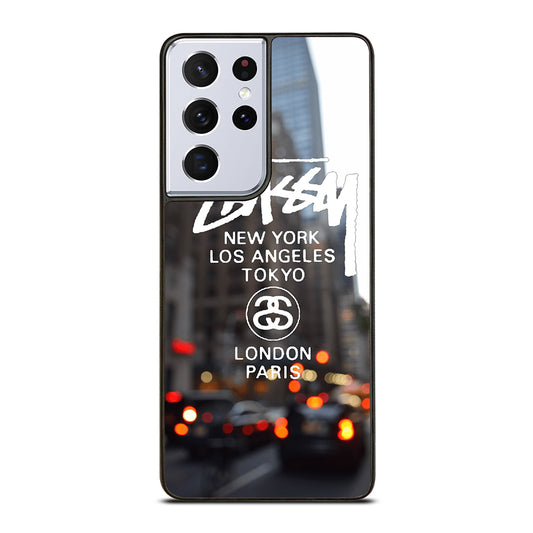 STUSSY CITY LOGO Samsung Galaxy S21 Ultra Case Cover