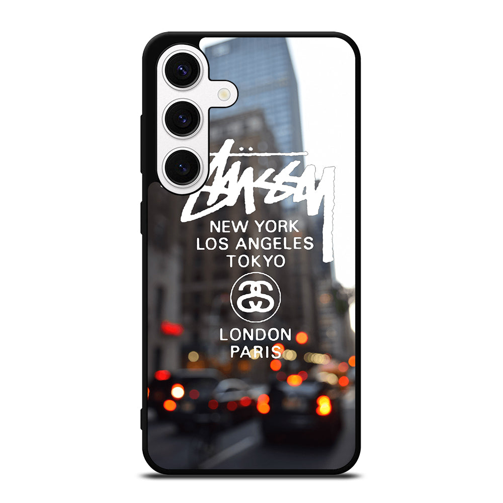 STUSSY CITY LOGO Samsung Galaxy S24 Case Cover