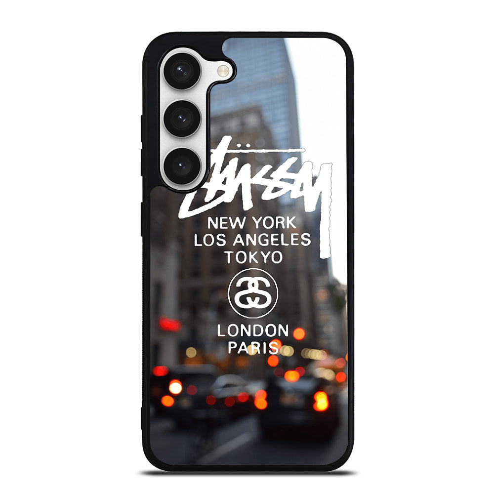 STUSSY CITY LOGO Samsung Galaxy S23 Case Cover