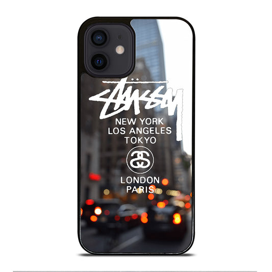 STUSSY CITY LOGO iPhone 12 Mini Case Cover