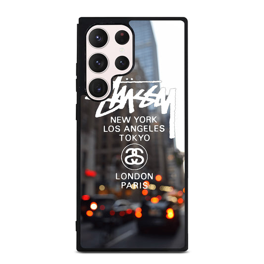 STUSSY CITY LOGO Samsung Galaxy S23 Ultra Case Cover