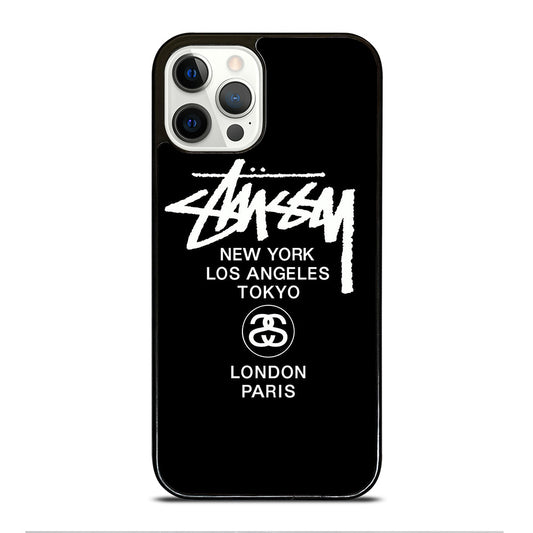STUSSY NEW YORK iPhone 12 Pro Case Cover