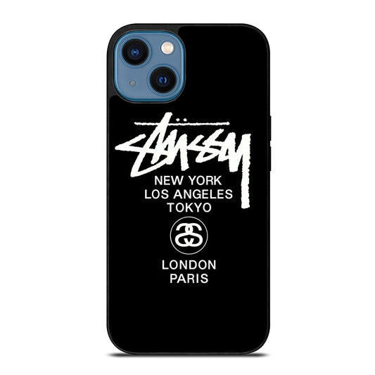 STUSSY NEW YORK iPhone 14 Case Cover