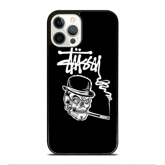 STUSSY SKULL LOGO iPhone 12 Pro Case Cover